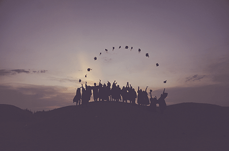 Graduates Celebrating